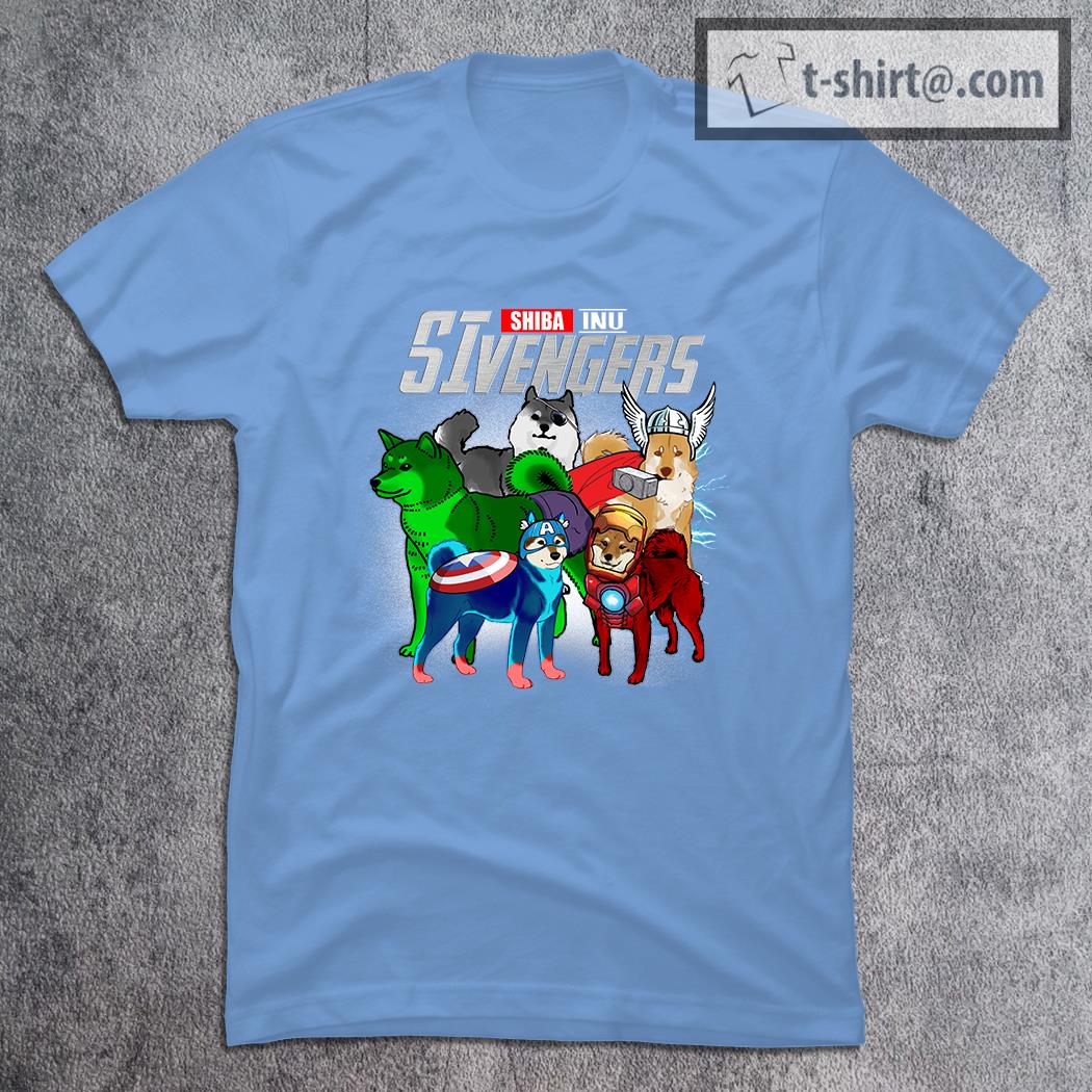 Marvel Avengers Endgame Shiba Inu SIvengers shirt