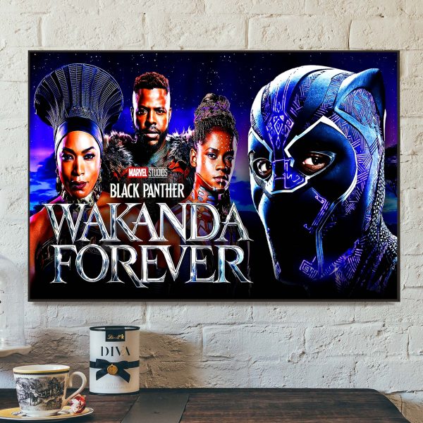 Marvel Studios Black Panther 2 Shuri Okoye Nakia Home Decor Poster Canvas
