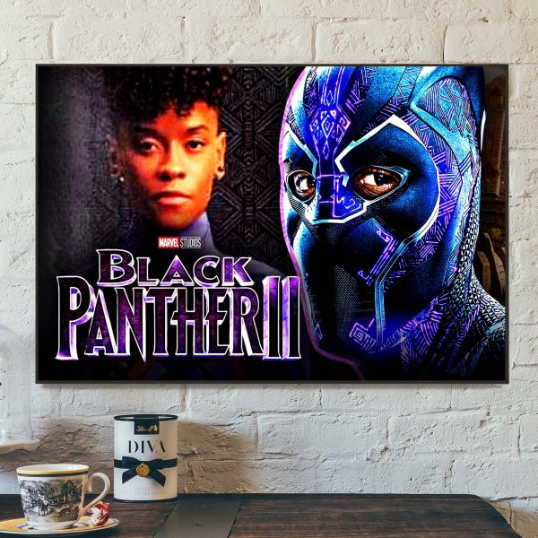 Marvel Studios Black Panther 2 Wakanda Forever Letitia Wright Shuri Home Decor Poster Canvas