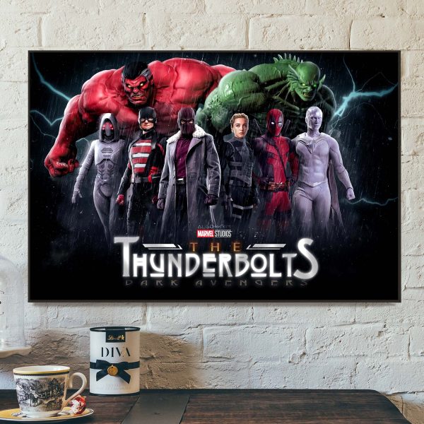 Marvel Studios Thunderbolts Official Home Decor Poster Canvas