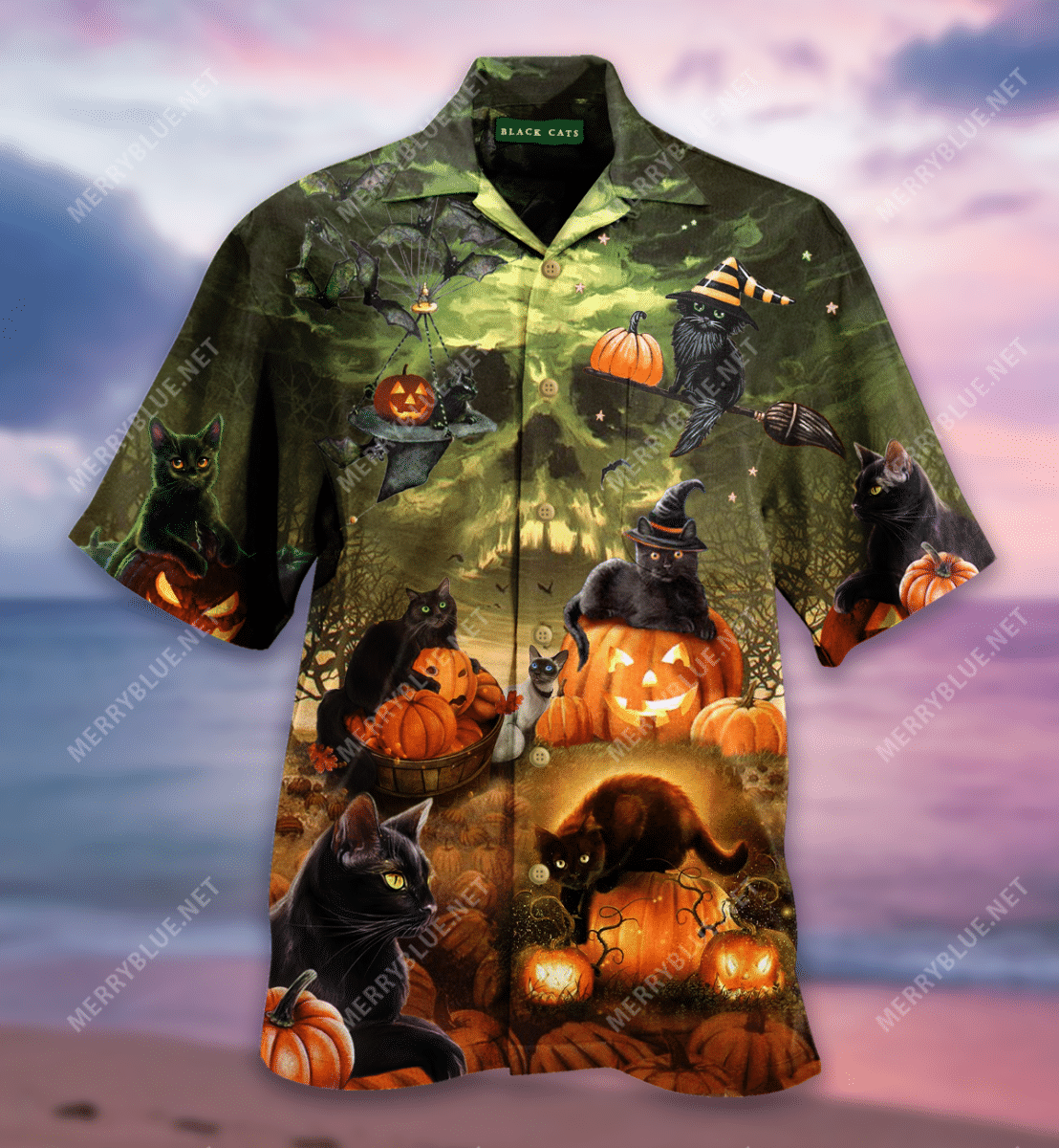 May Luck Be Yours On Halloween Unisex Hawaiian Shirt