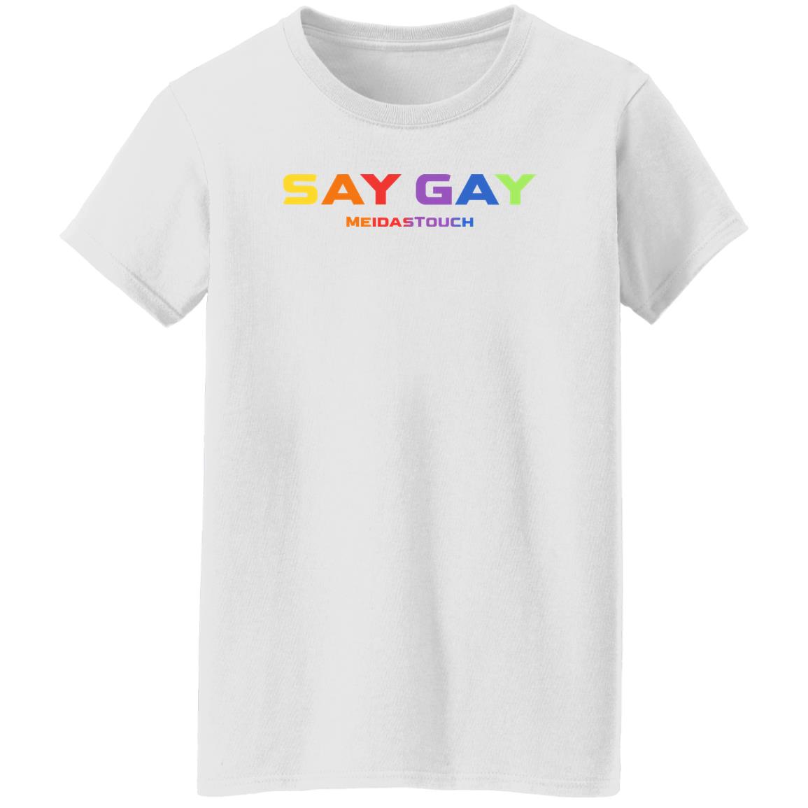 Meidastouch Store Say Gay Meidastouch Shirt Texas Paul