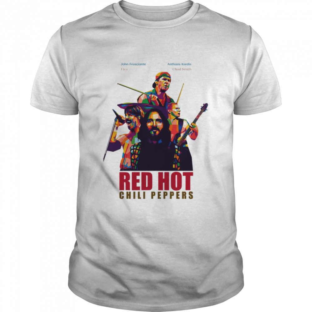 Members Legend Red Hot Chilli Peppers Band shirt
