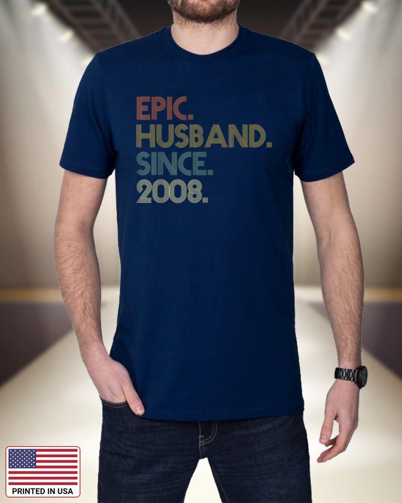 Men 14th Wedding Anniversary Shirts, Epic Husband Since 2008 pQWSo
