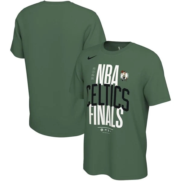 Men s Nike Kelly Green Boston Celtics 2022 NBA Finals Spirit T Shirt Size Large