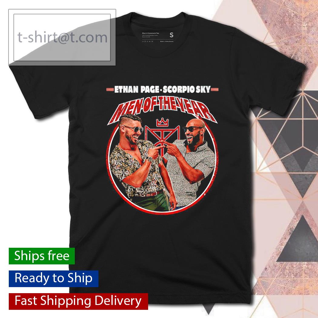 Men’s Ethan Page and Scorpio Sky Men of the Year t-shirt