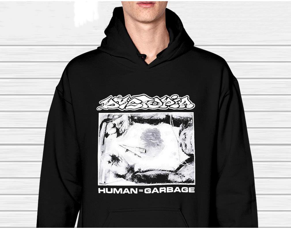 Men’s Dystopia Human Garbage shirt