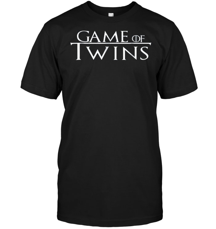Mens First or New Dad Game Of Twins Fathers Day