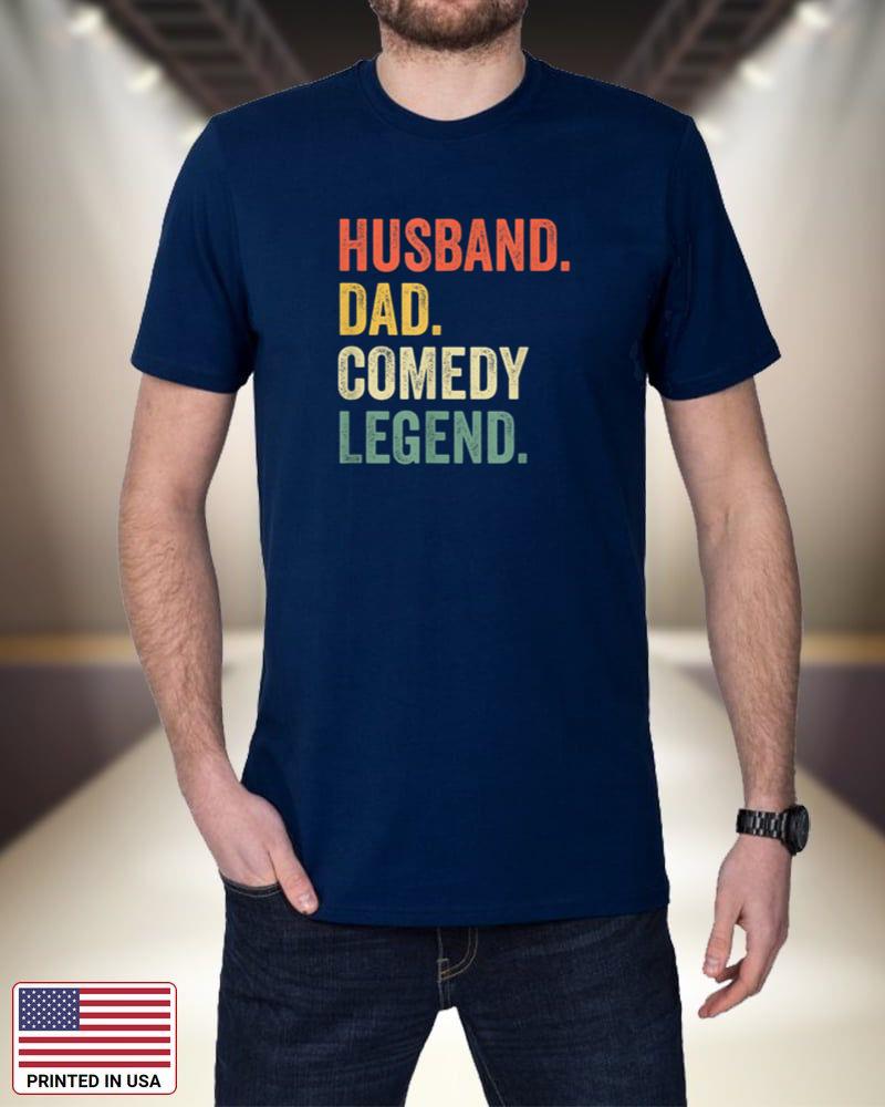 Mens Husband Dad Comedy Legend Funny Stand Up Comedian Father 8CM4U