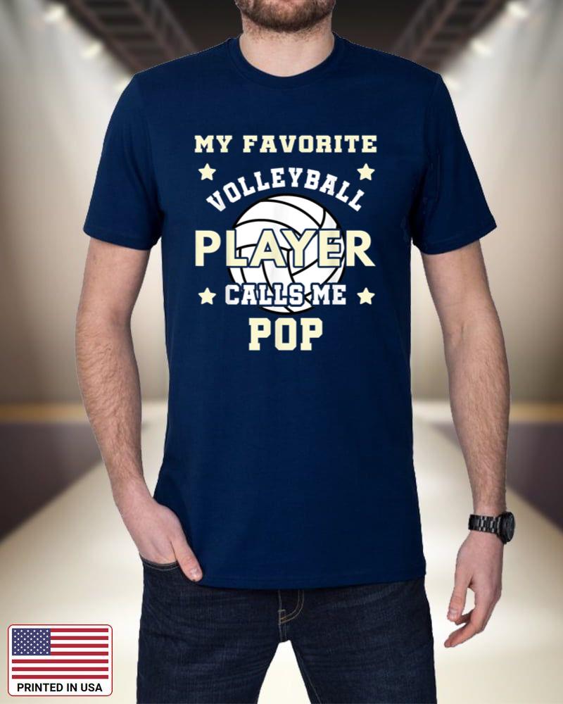 Mens My Favorite Volleyball Player Calls Me Pop RBjCa