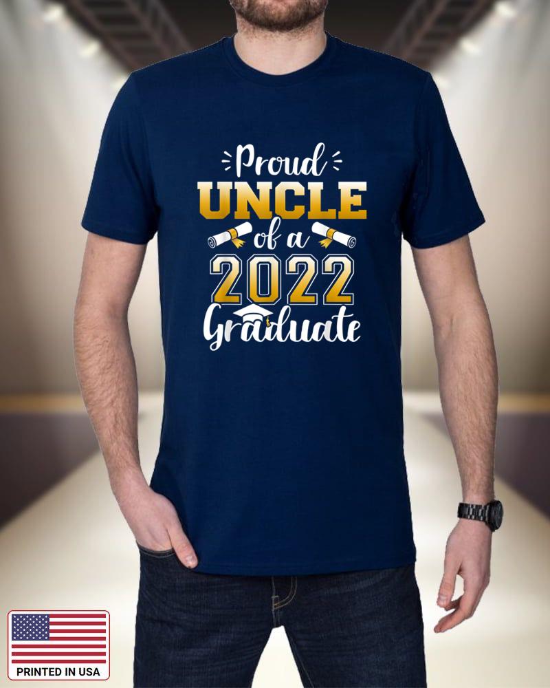 Mens Proud uncle of a class of 2022 graduate senior graduation pCzNI