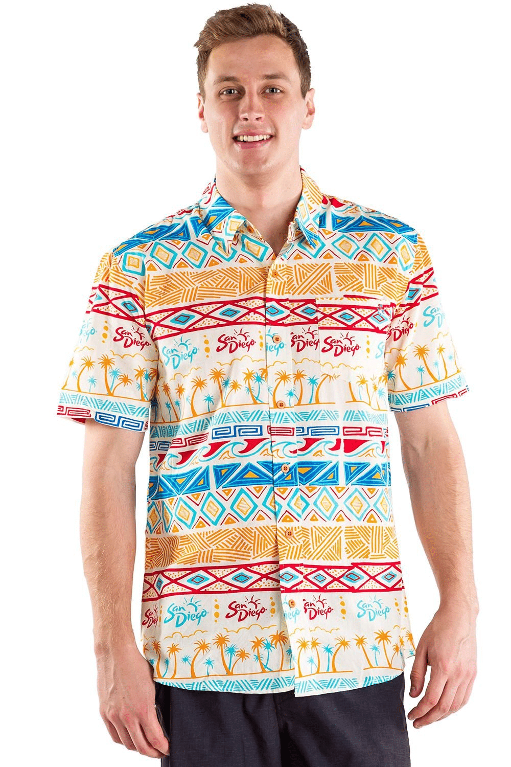 Men's Tribal Hawaiian Shirt
