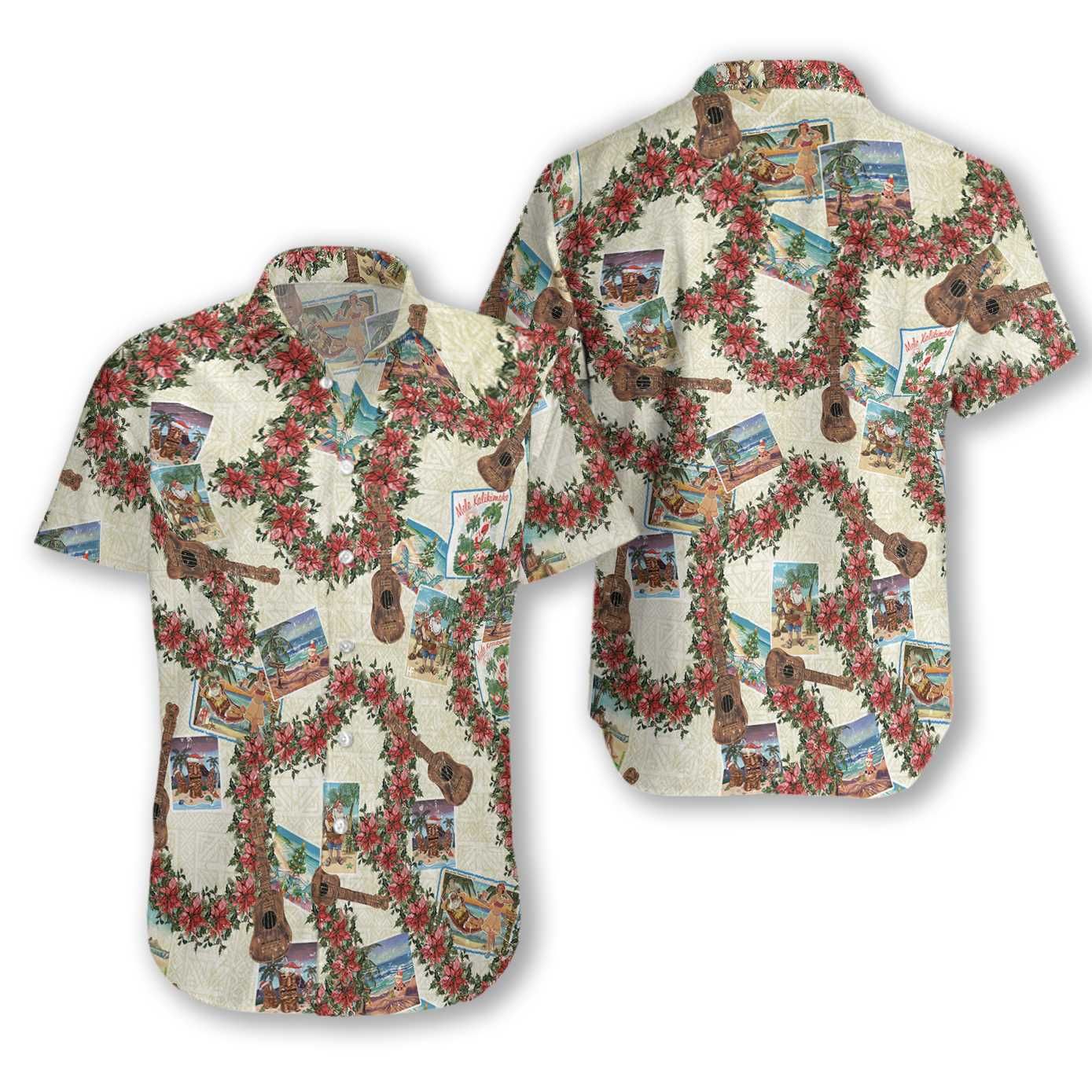 Merry Christmas Santa Claus 13 Ez12 2610 Hawaiian Shirt