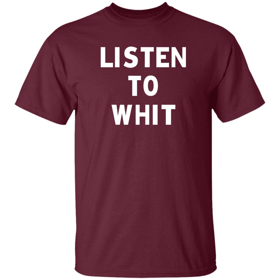 Michael Barrett MikeBarrettOn Listen To Whit Shirt