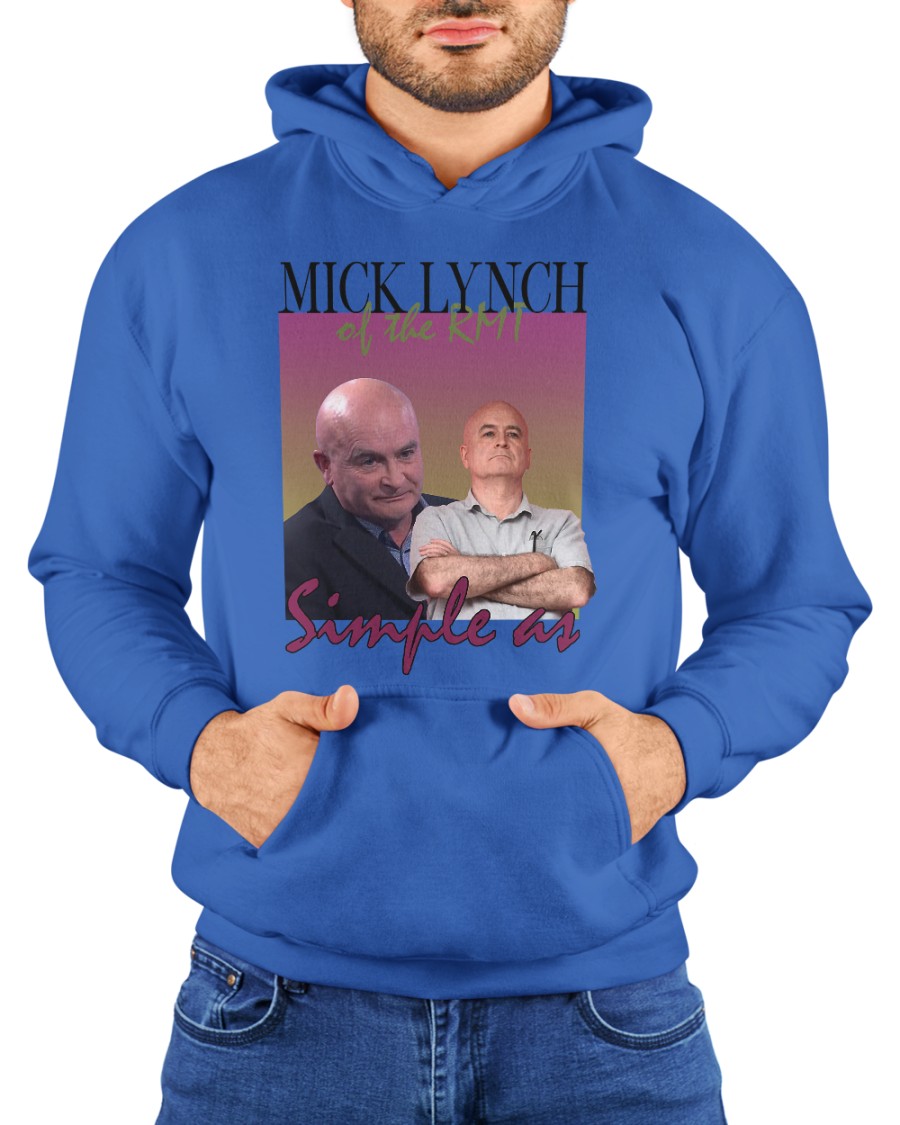 Mick Lynch Of The Rmt Simple As Sweatshirt