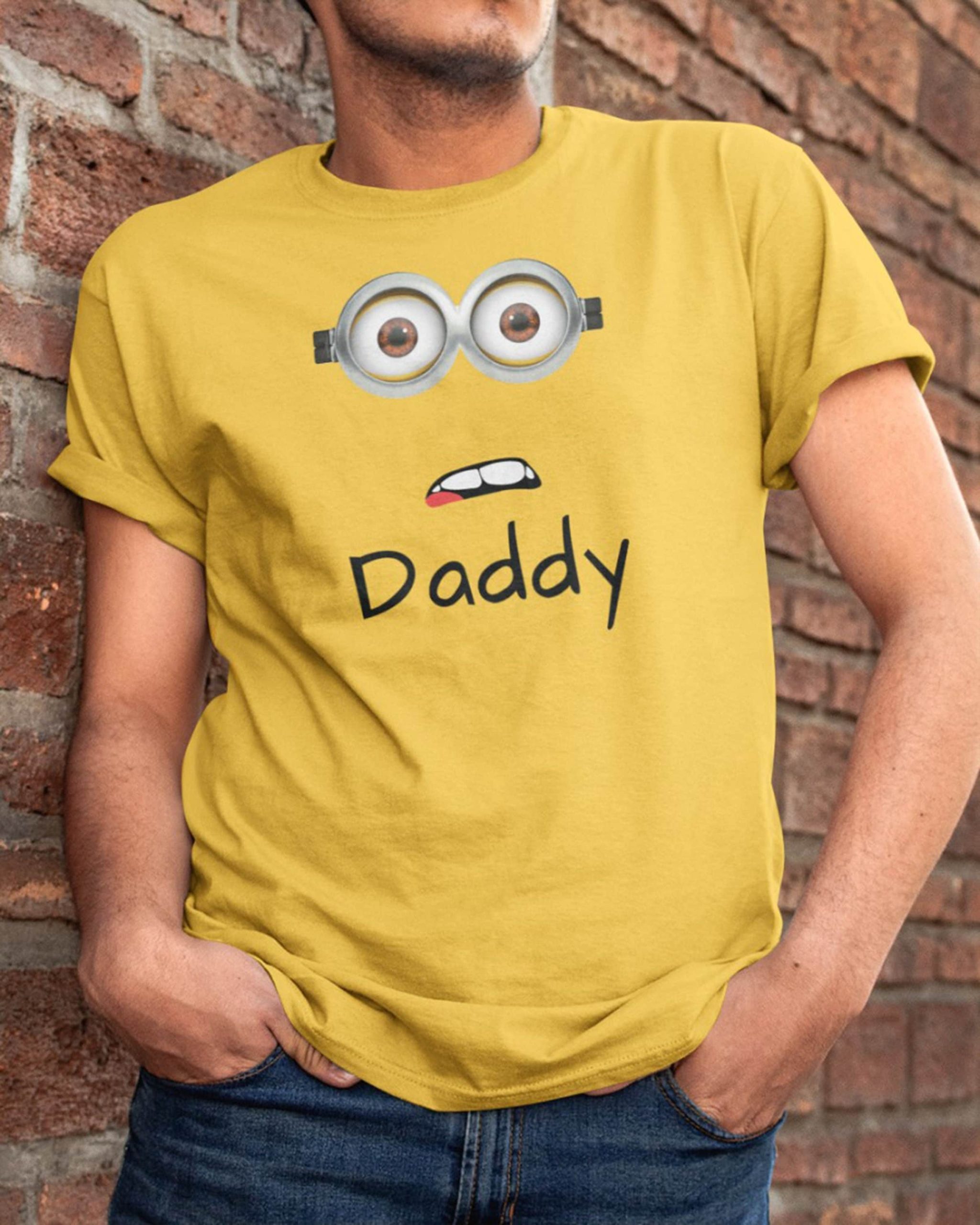 Minions Daddy Minions Funny Baby Shirt