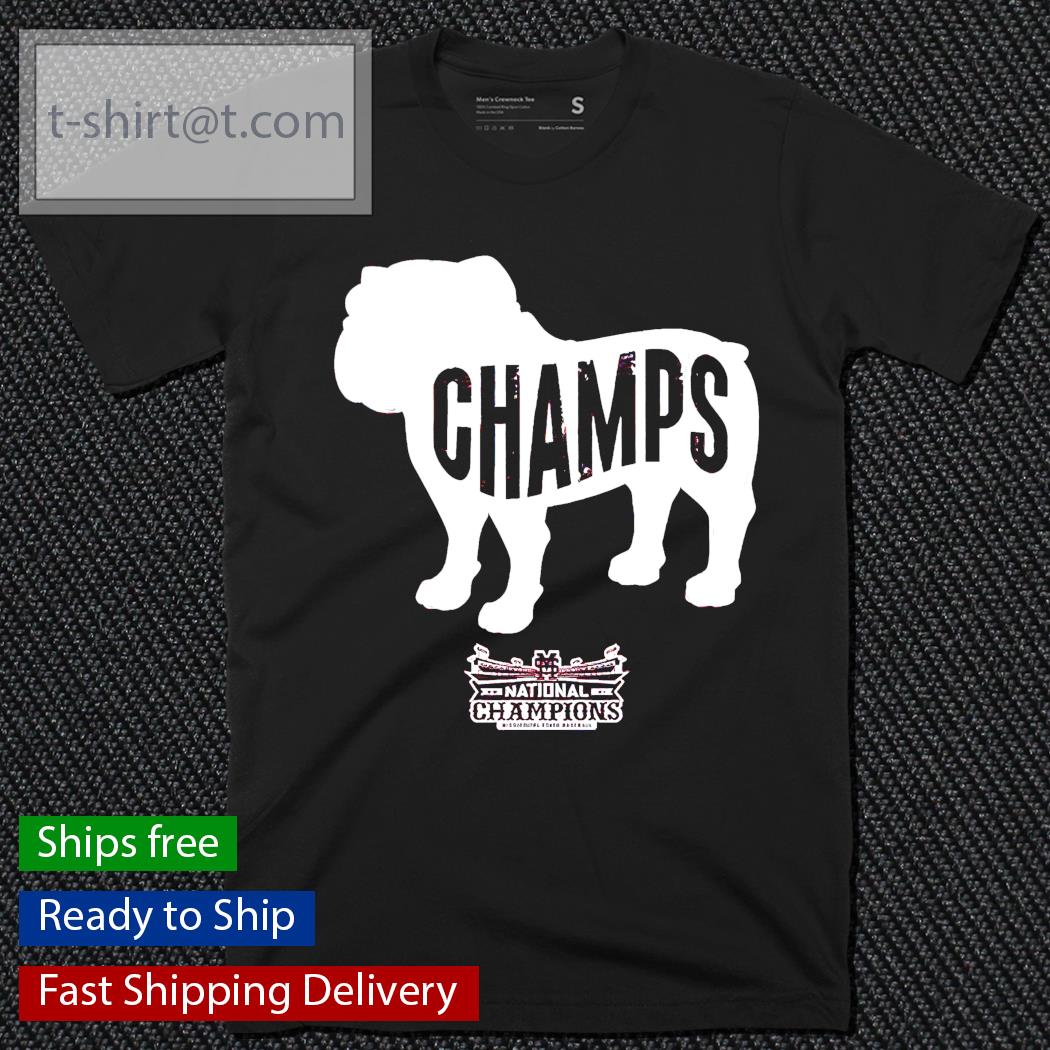 Mississippi State Bulldogs Dawg National Champions shirt
