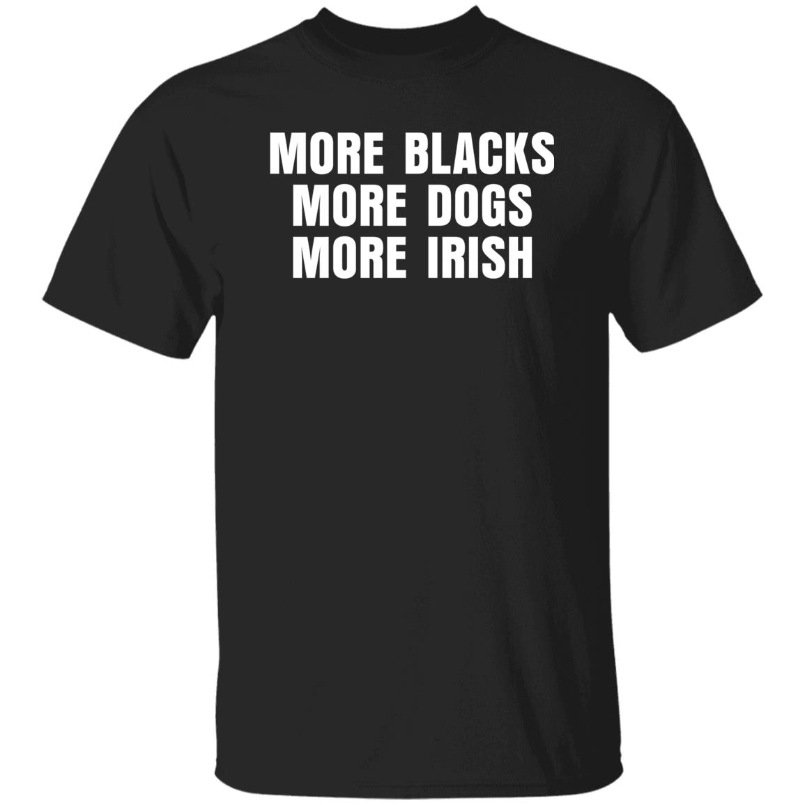 More Black More Dogs More Irish Shirt BrianDBourke Loki De Búrca