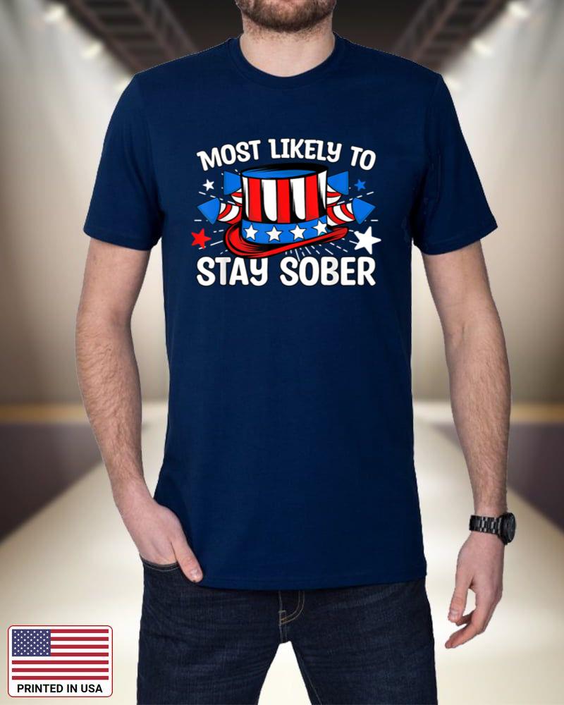 Most Likely to Stay Sober 4th Of July Family lBpAR