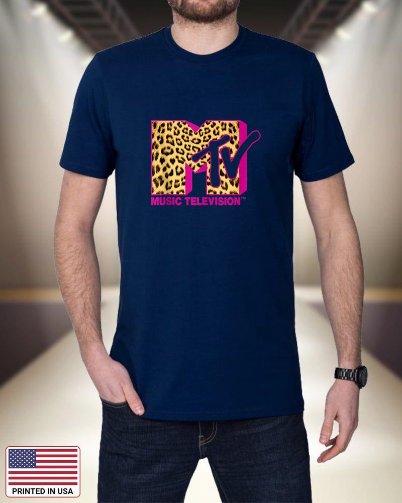 MTV Logo Leopard Print Tank Top g7HqE