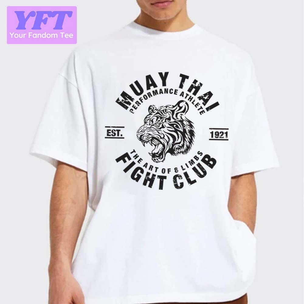 Muay Thai Art Of Eight Limbs Fight Club Mma Boxing Unisex T-Shirt