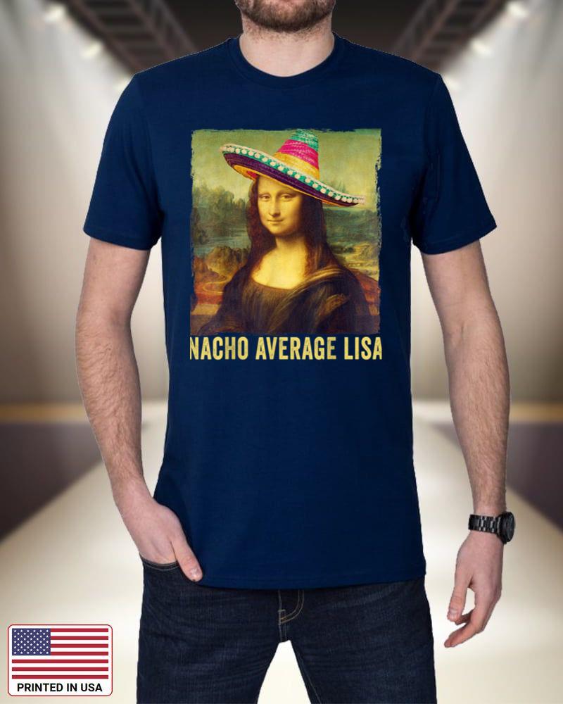 Nacho Average Lisa - Funny Mexican Hat Mona Lisa Pun_2 e67GE