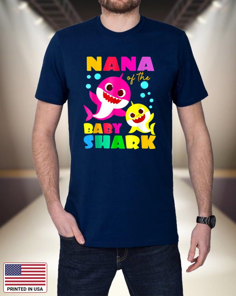 Nana Shark Birthday Nana Shark Gift Family Mother's Day LR19p