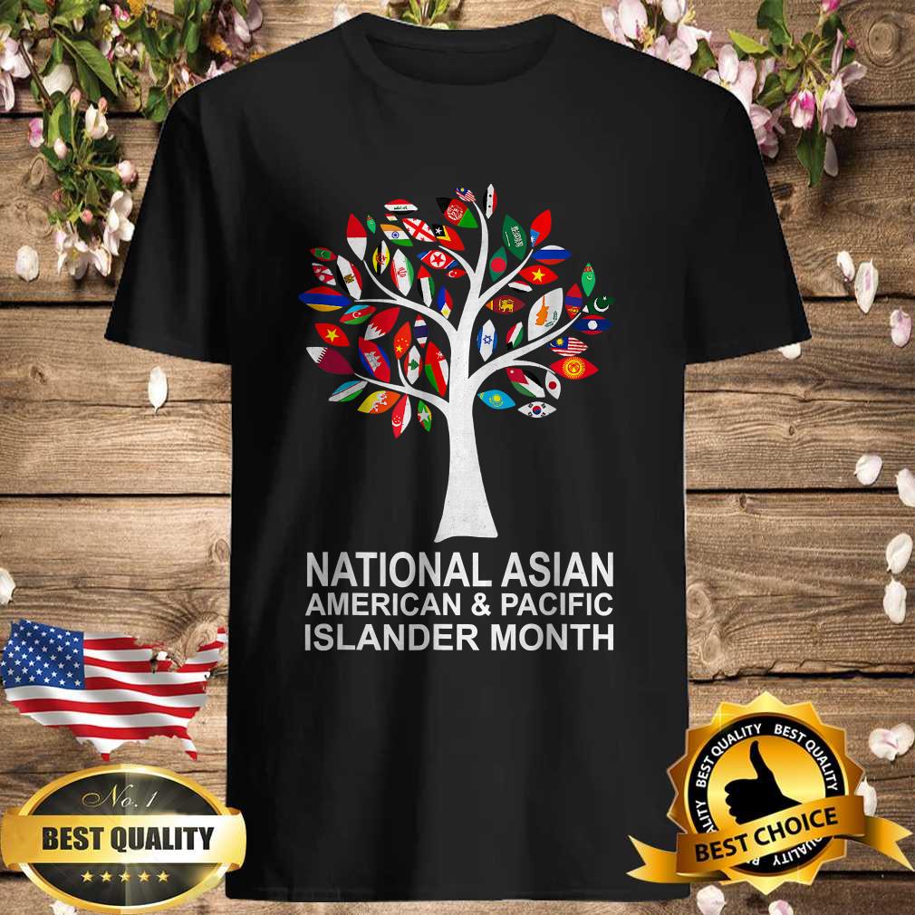 National Asian American Pacific Islander Heritage Month Tree Shirt