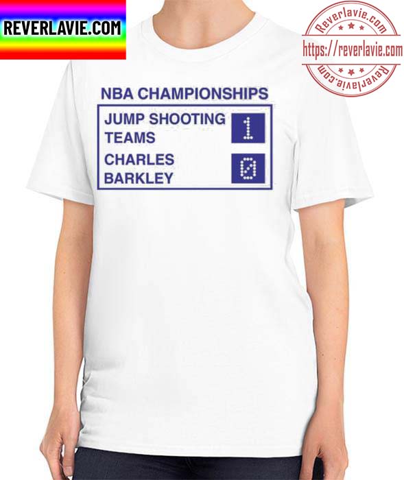 NBA Championships Jump Shooting Teams Charles Barkley 1 0 Unisex T-Shirt