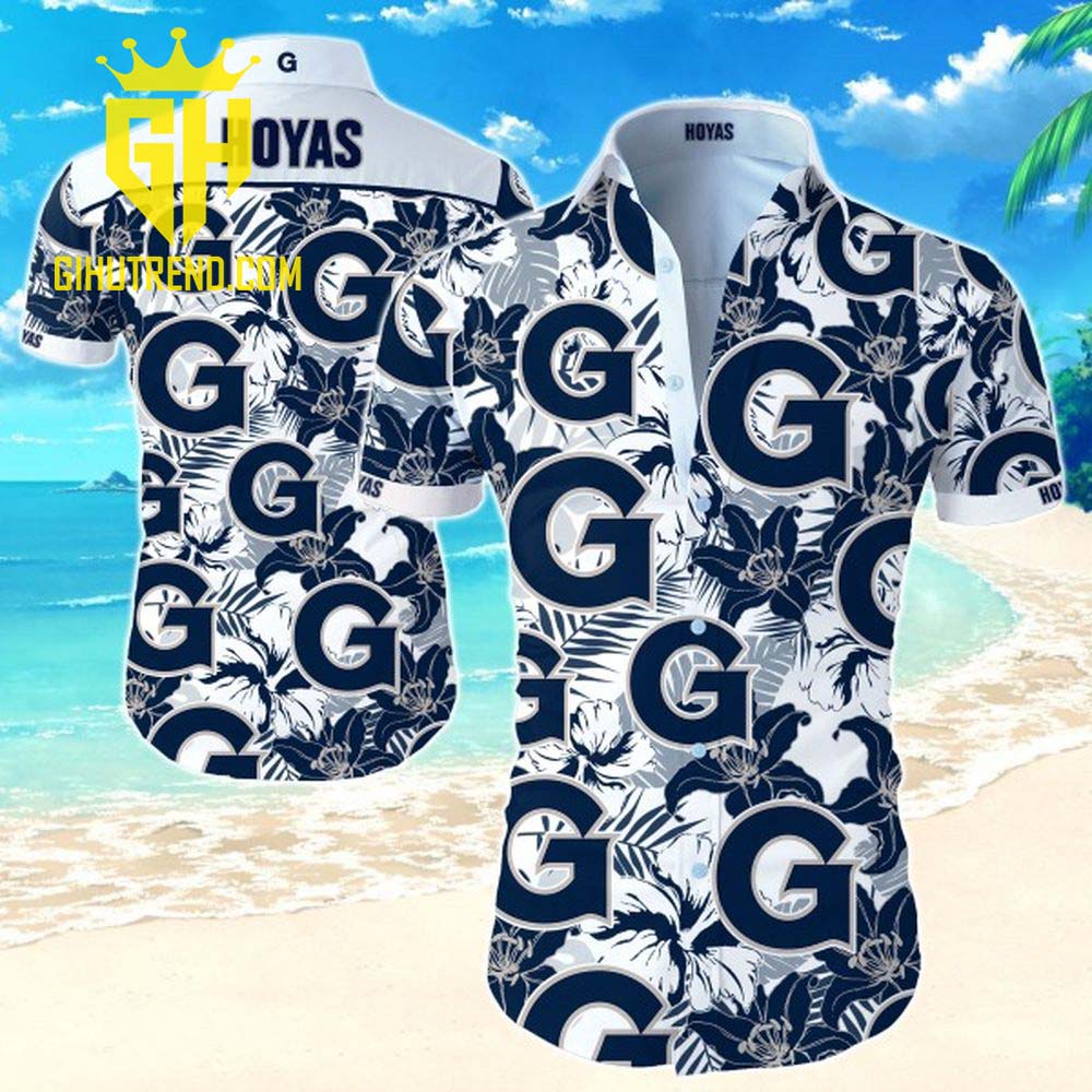 NBA Georgetown Hoyas Hawaiian Shirt