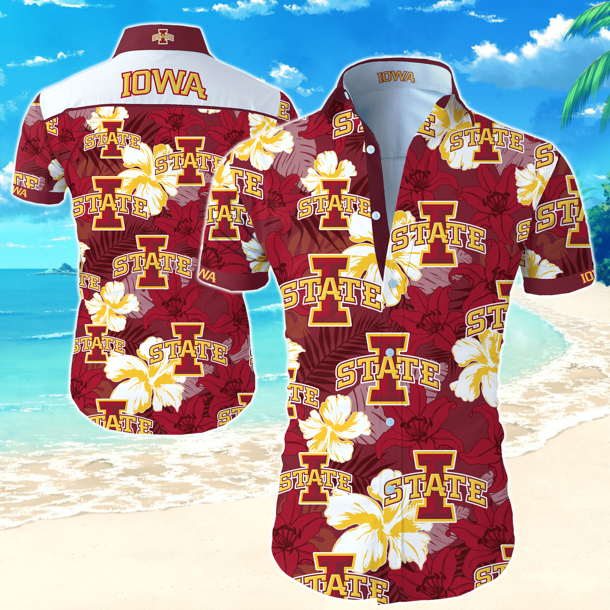 Ncaa Iowa State Cyclones Hawaiian Shirt