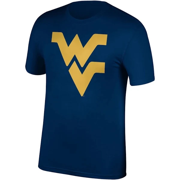 NCAA West Virginia Mountaineers Men s Short Sleeve Heather T Shirt M Grey