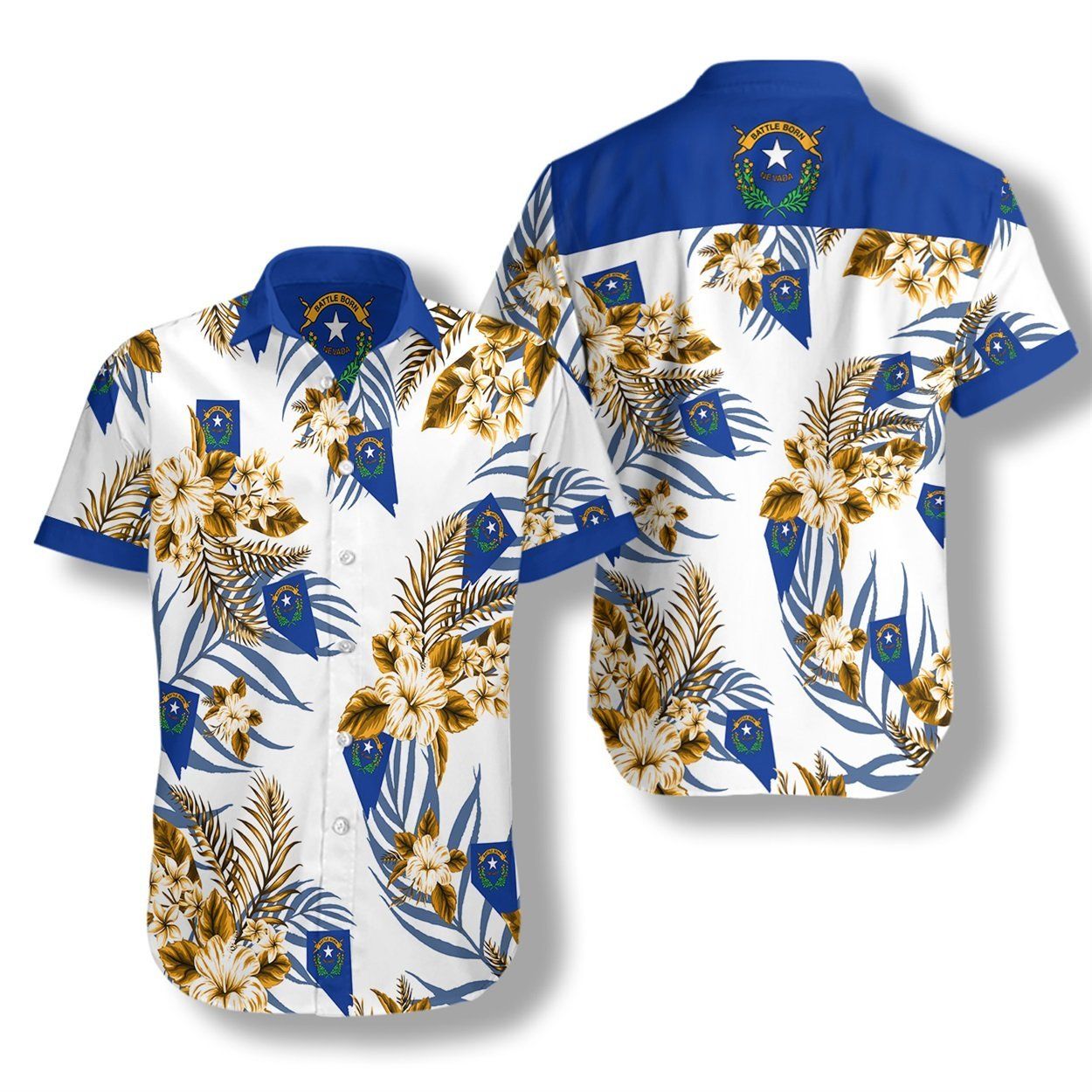 Nevada Proud Ez05 0907 Hawaiian Shirt