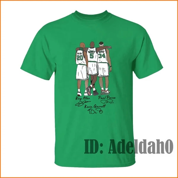 New boston Celtics Team Abbey Road Signatures T shirt Nba 2022