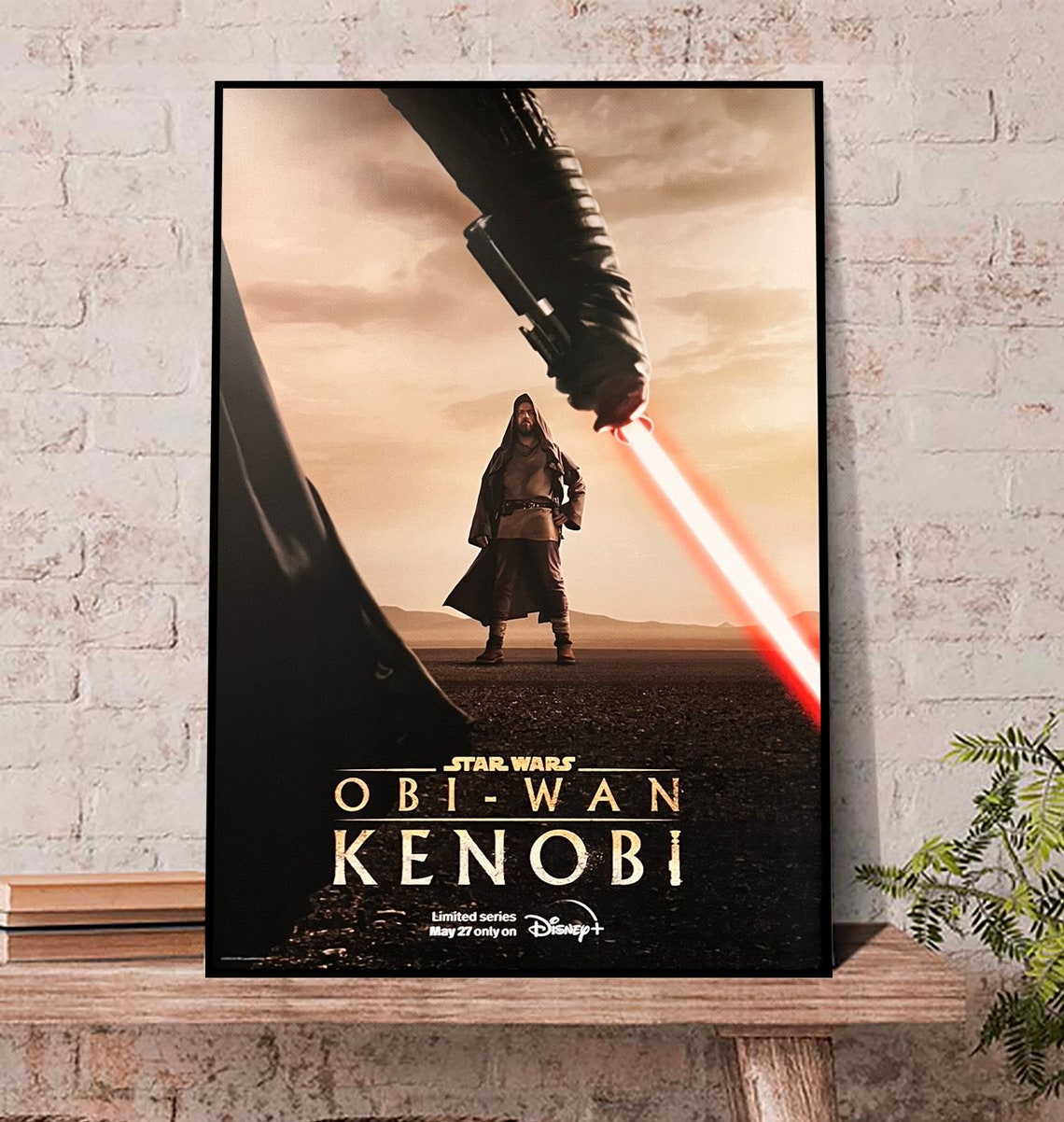 New Obi Wan Poster, Obi Wan Kenobi Series 2022 Poster, Obi Wan Poster, Star Wars Poster with  inches