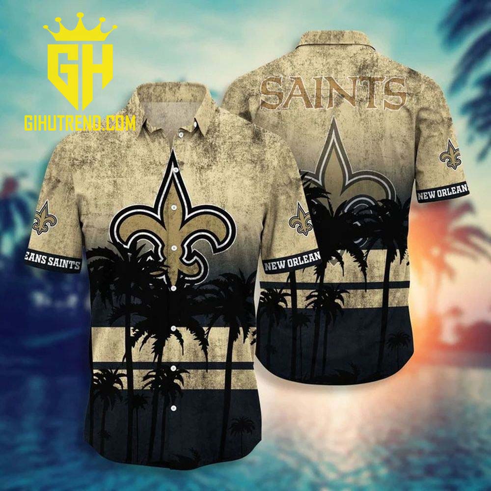 New Orleans Saints New Design NFL Hawaiian Shirt