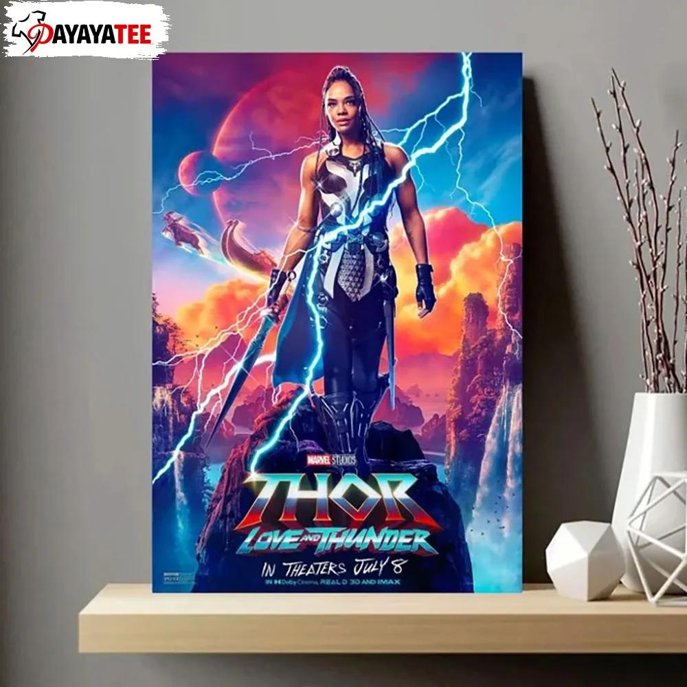 New Thor Love And Thunder Official Poster King Valkyrie