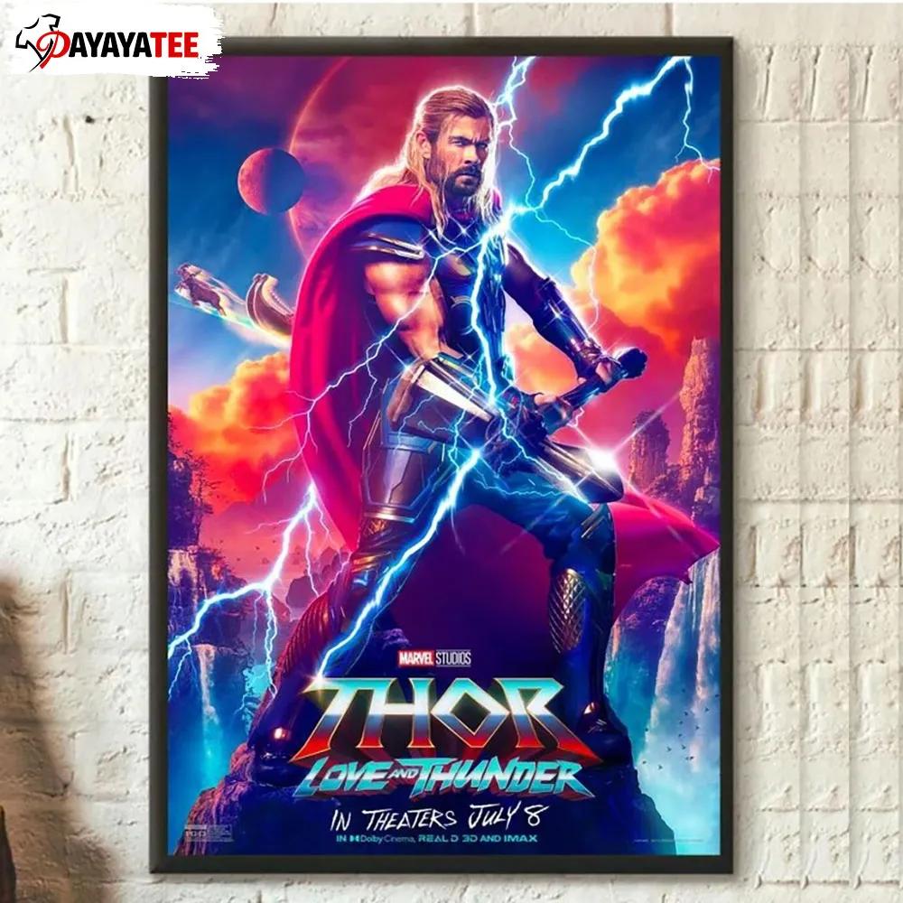 New Thor Love And Thunder Official Poster Thor Character