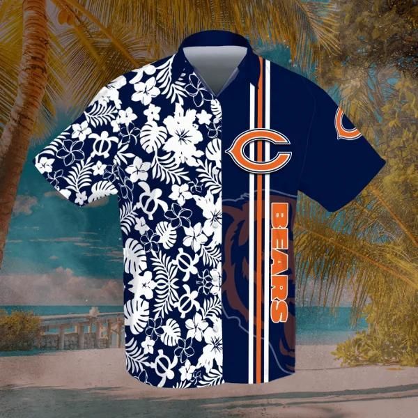 NFL Chicago Bears 3d Hawaii Shirt DS0-01167-HWS