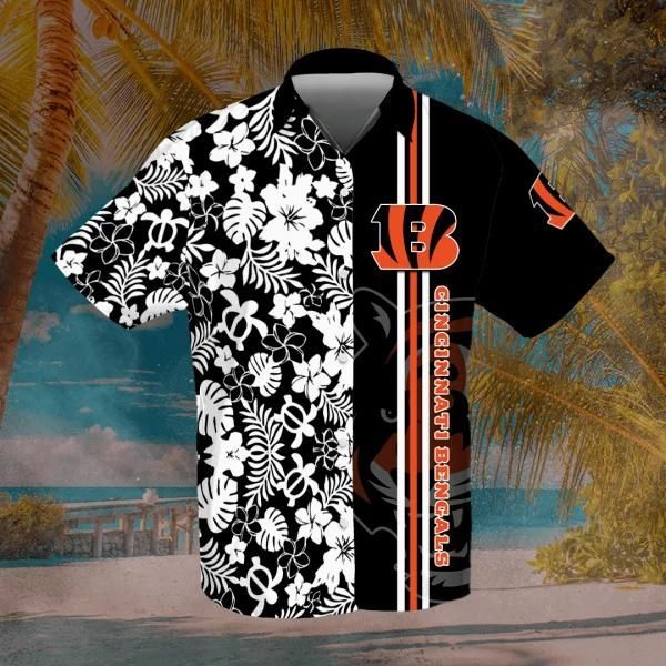 NFL Cincinnati Bengals Hawaiian Shirt DS0-01165-HWS