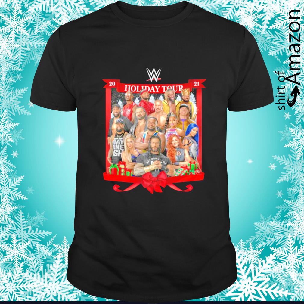Nice 2021 Holiday Tour WWE Christmas shirt