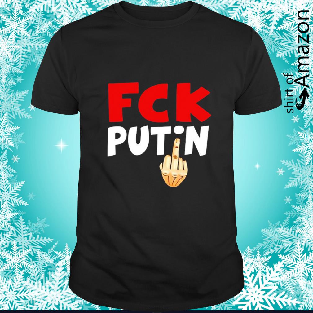 Nice Fck Putin Middle finger shirt