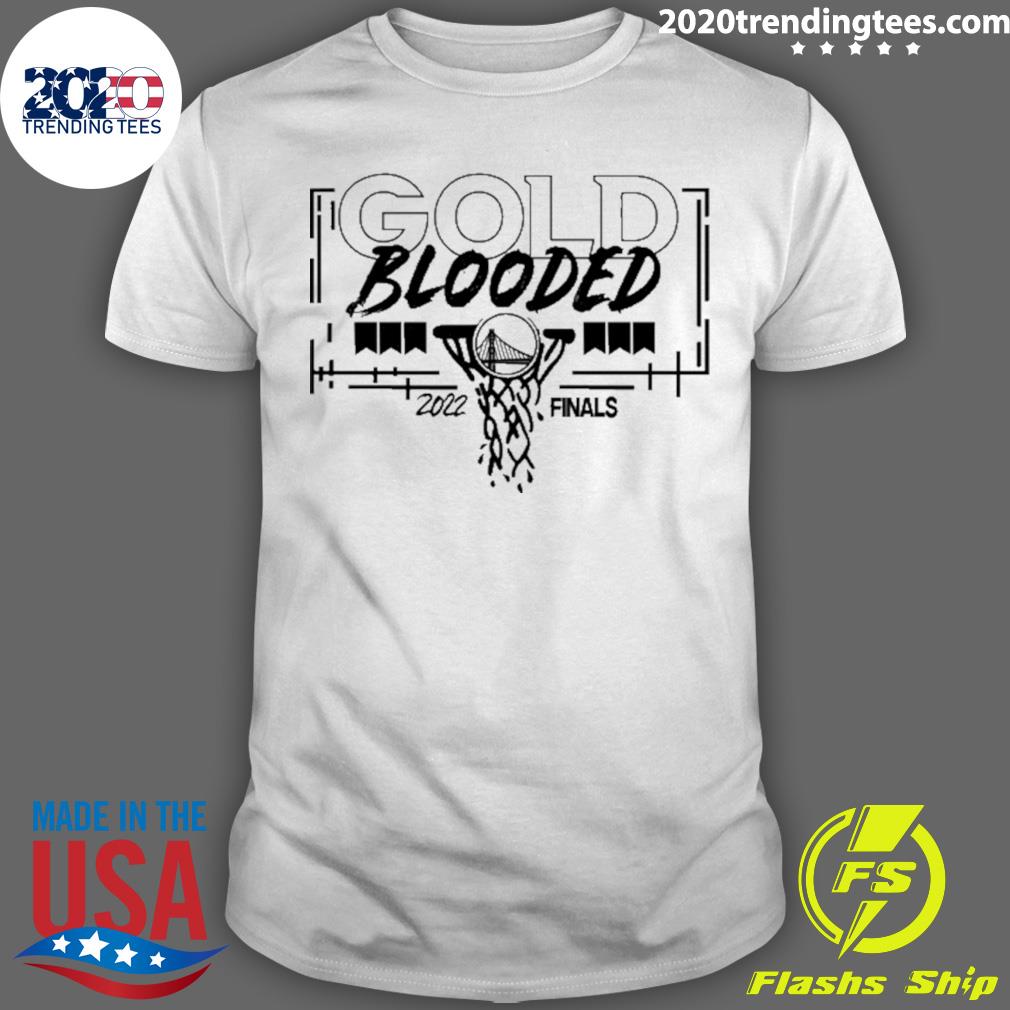 Nice gold Blooded 2022 Finals T-shirt