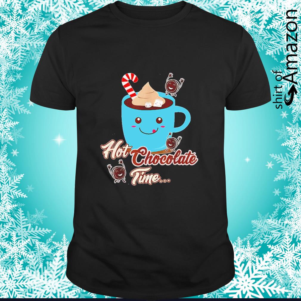 Nice Hot chocolate time t-shirt