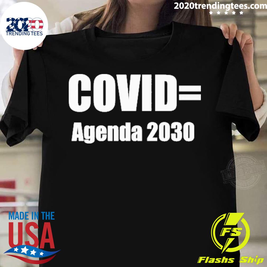 Nice liz Churchill Covid Agenda 2030 T-shirt
