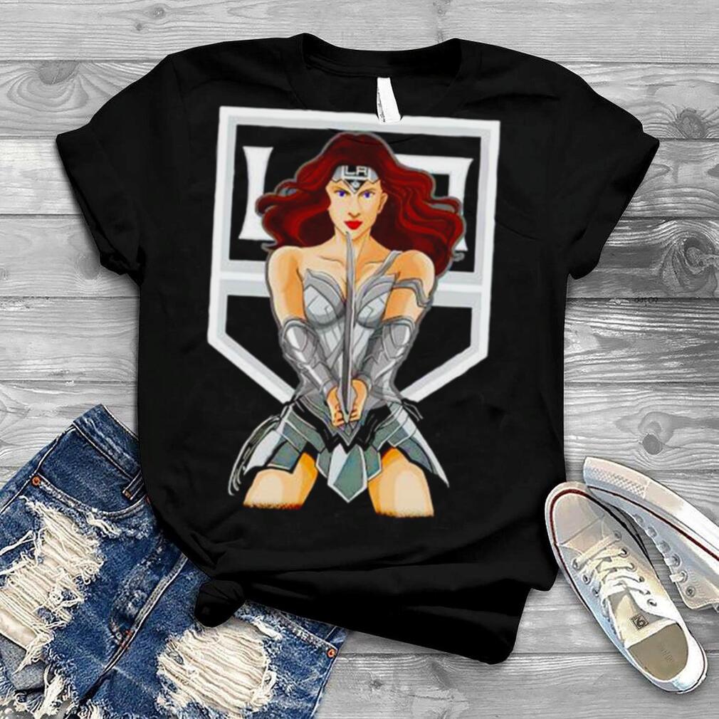 Nice los Angeles Kings Wonderwoman shirt