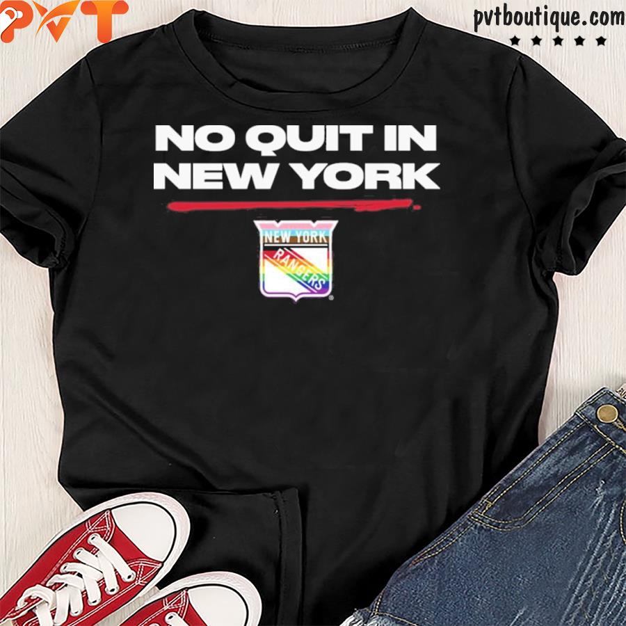 No quit in new york pride shirt