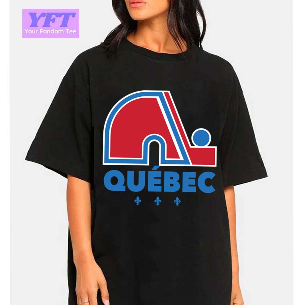Nordiques Quebec Hockey Team Avalanche Colorful Design Unisex T-Shirt