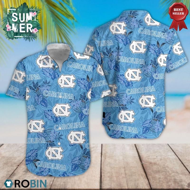 North Carolina Tar Heels Aloha Shirt Hawaii Shirt