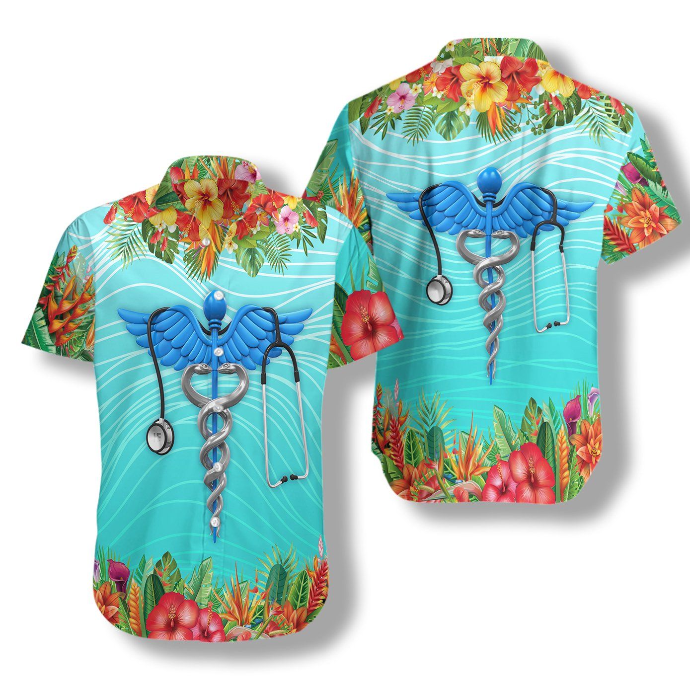 Nurse Hawaiian Shirt Ez15 2207 Hawaiian Shirt